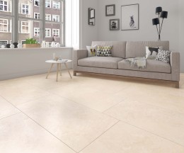 Ashcombe Beige Porcelain Wall & Floor Tile PTV36 600x1200mm